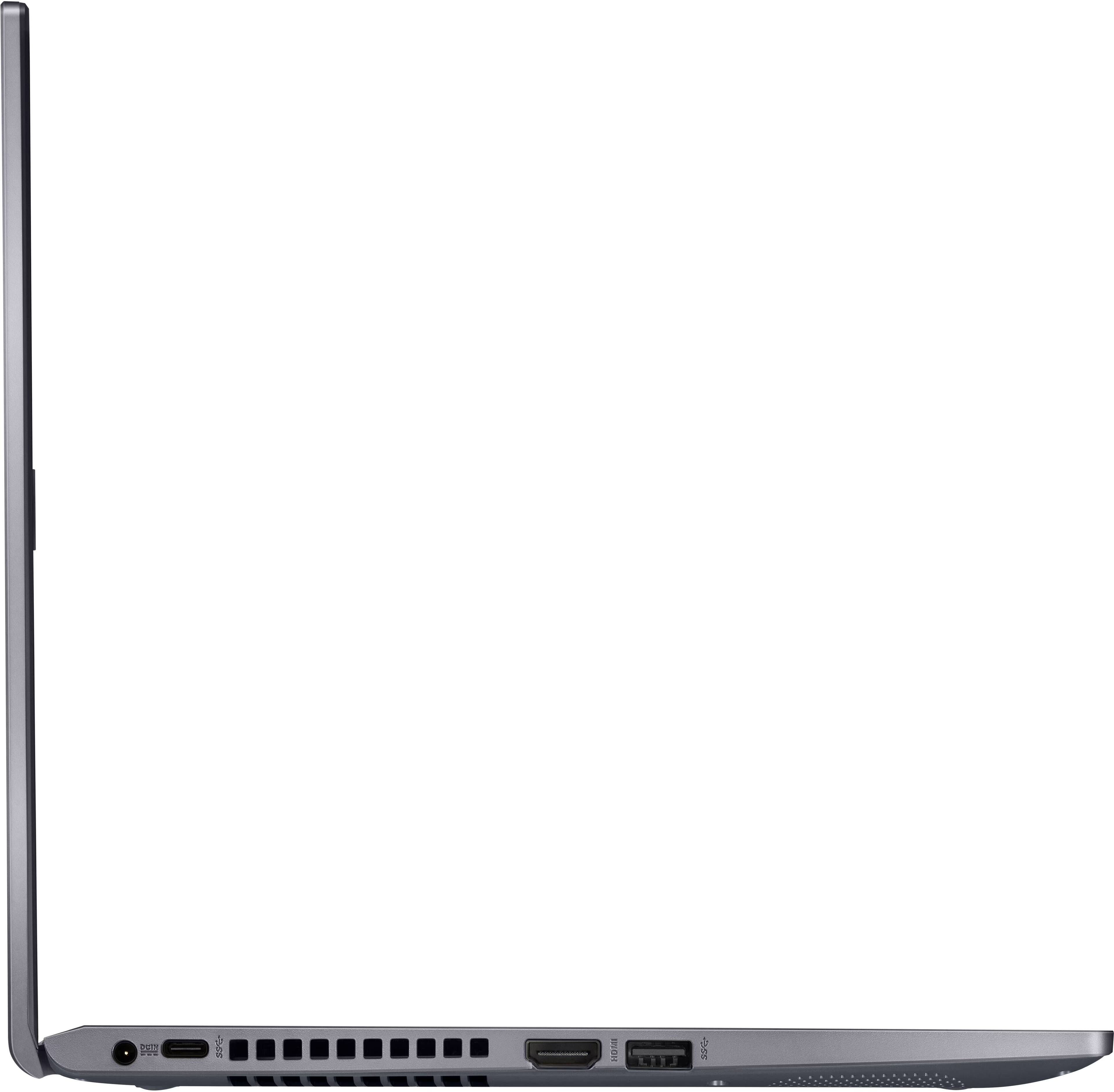 Alt View 7. ASUS - Vivobook 14 Laptop 14.0 HD Display (Ryzen 3 3250U, 8GB, 128GB SSD, AMD Radeon, Win 11 Home S-Mode) - Slate Grey.