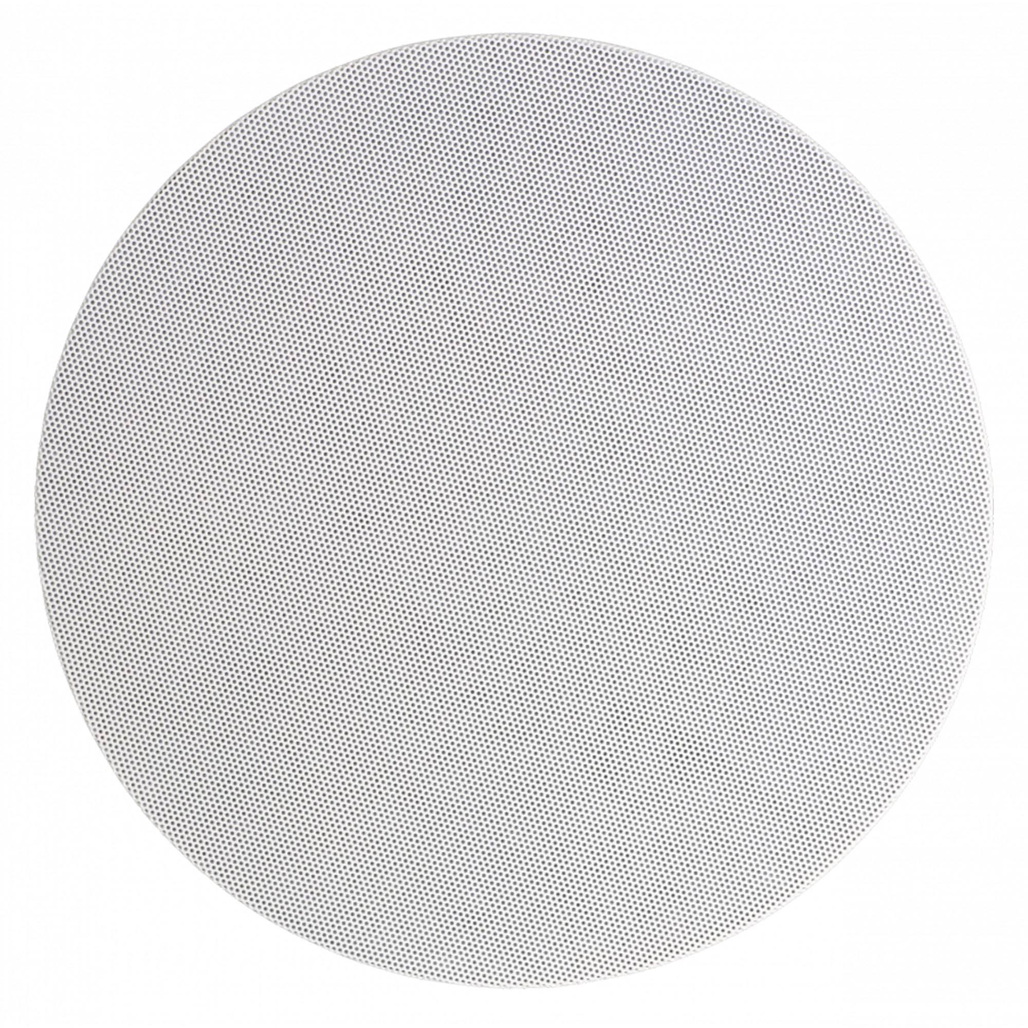 Alt View 1. ELAC - Elac IC-VT61-W - Vertex 1 6.5" Angled In-Ceiling Speaker - Includes White Grille, Sold Individually - Black/Gray.