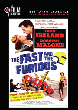 Front. The Fast and the Furious - DVD.