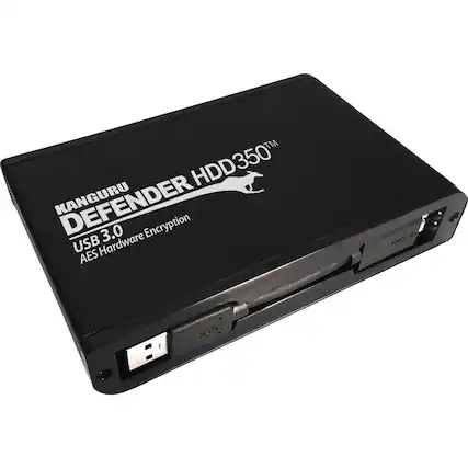 KANGURU DEFENDER HDD350™
USB 3.0
AES Hardware Encryption