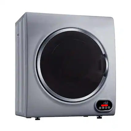 Front. Equator - Equator ED 852 Premium Compact 3.5 cu.ft./13lbs Vented Sensor Electric Dryer Bottom Control Digital 110V/1500W - Silver.