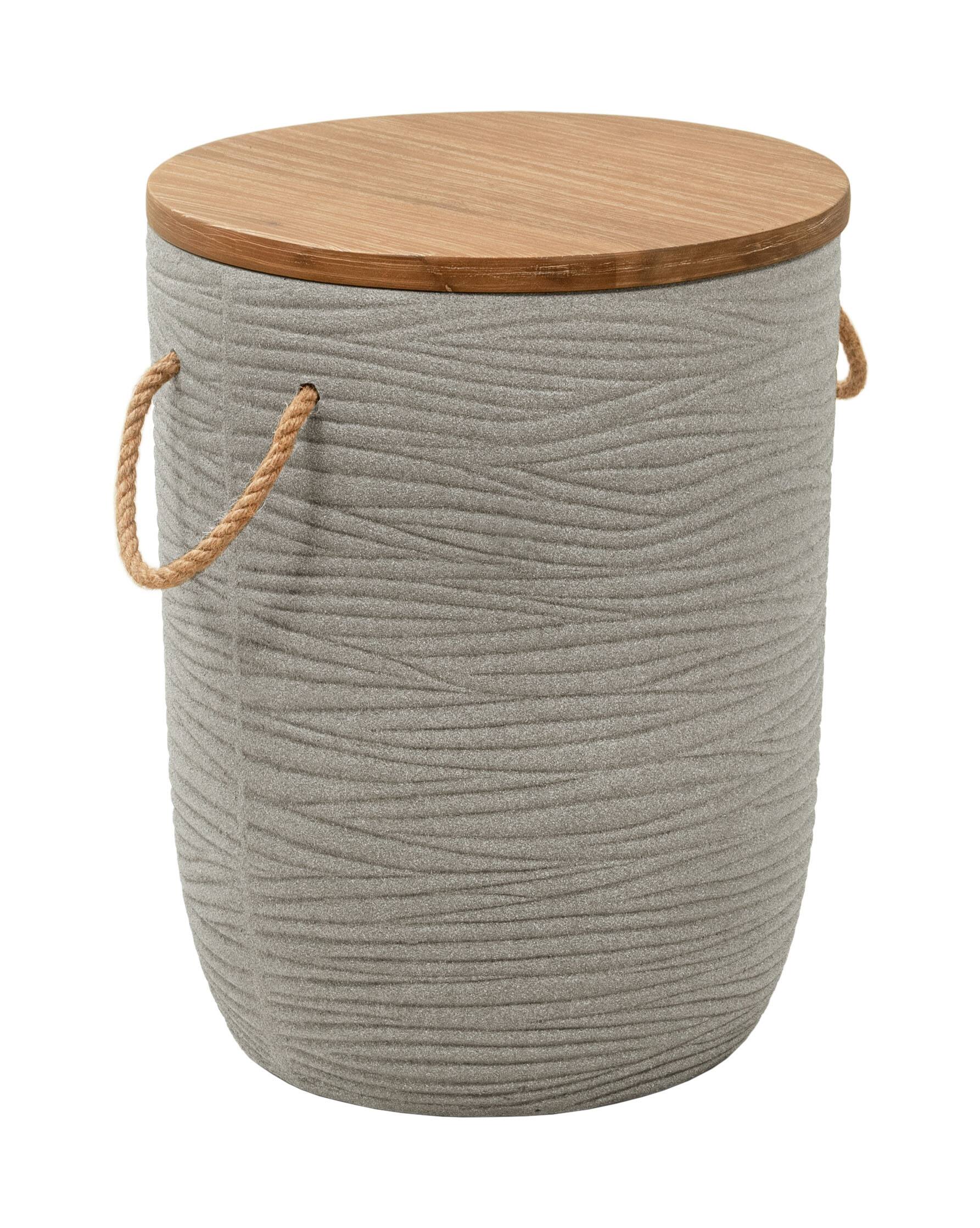 Hivvago - Biban Side Table - Natural & Gray