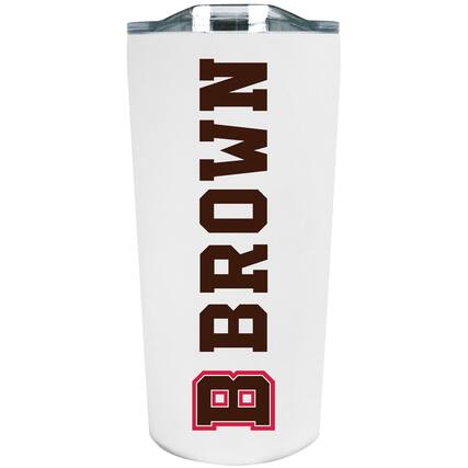 Front. The Fanatic Group - Brown Bears 18oz. Stainless Steel Soft Touch Tumbler - Multicolor.