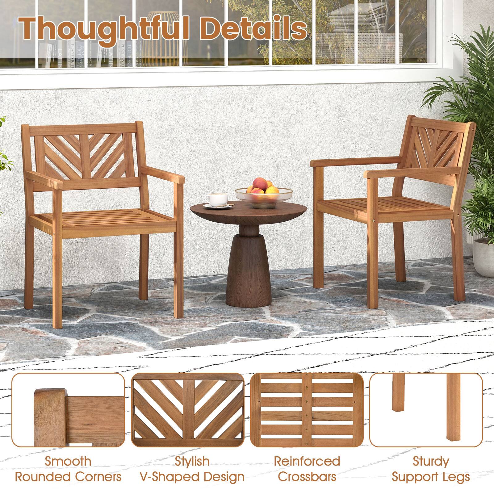 Thoughtful Details

- Smooth Rounded Corners
- Stylish V-Shaped Design
- Reinforced Crossbars
- Sturdy Support Legs
