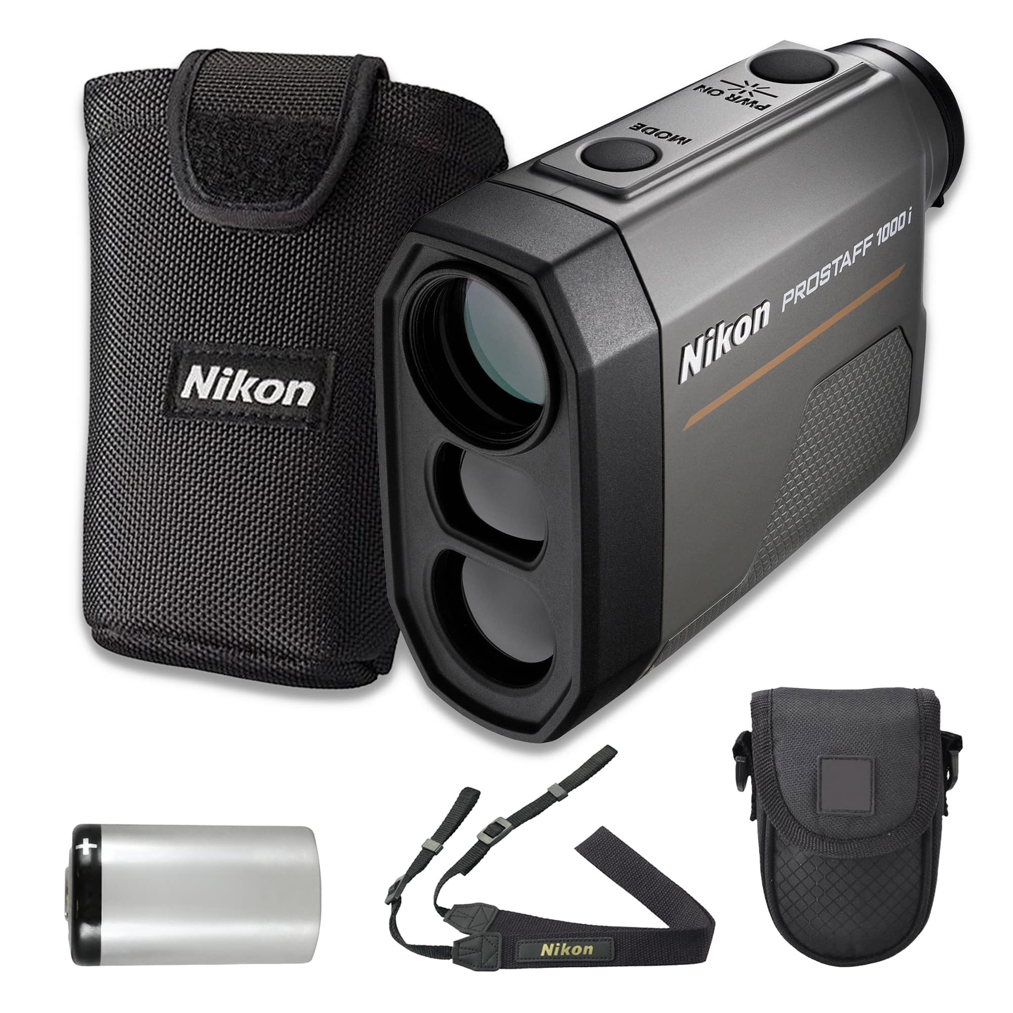 Nikon - PROSTAFF 1000i 6x20 Laser Rangefinder with ID Technology, 6-1000 Yard Range (2pc Bundle) price history on PriceWatchPro