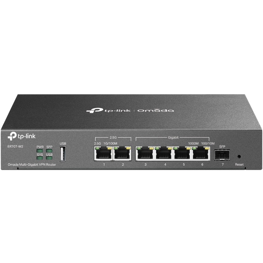 TP Link ER707 M2 Omada Multi Gigabit VPN Router Omada Multi
