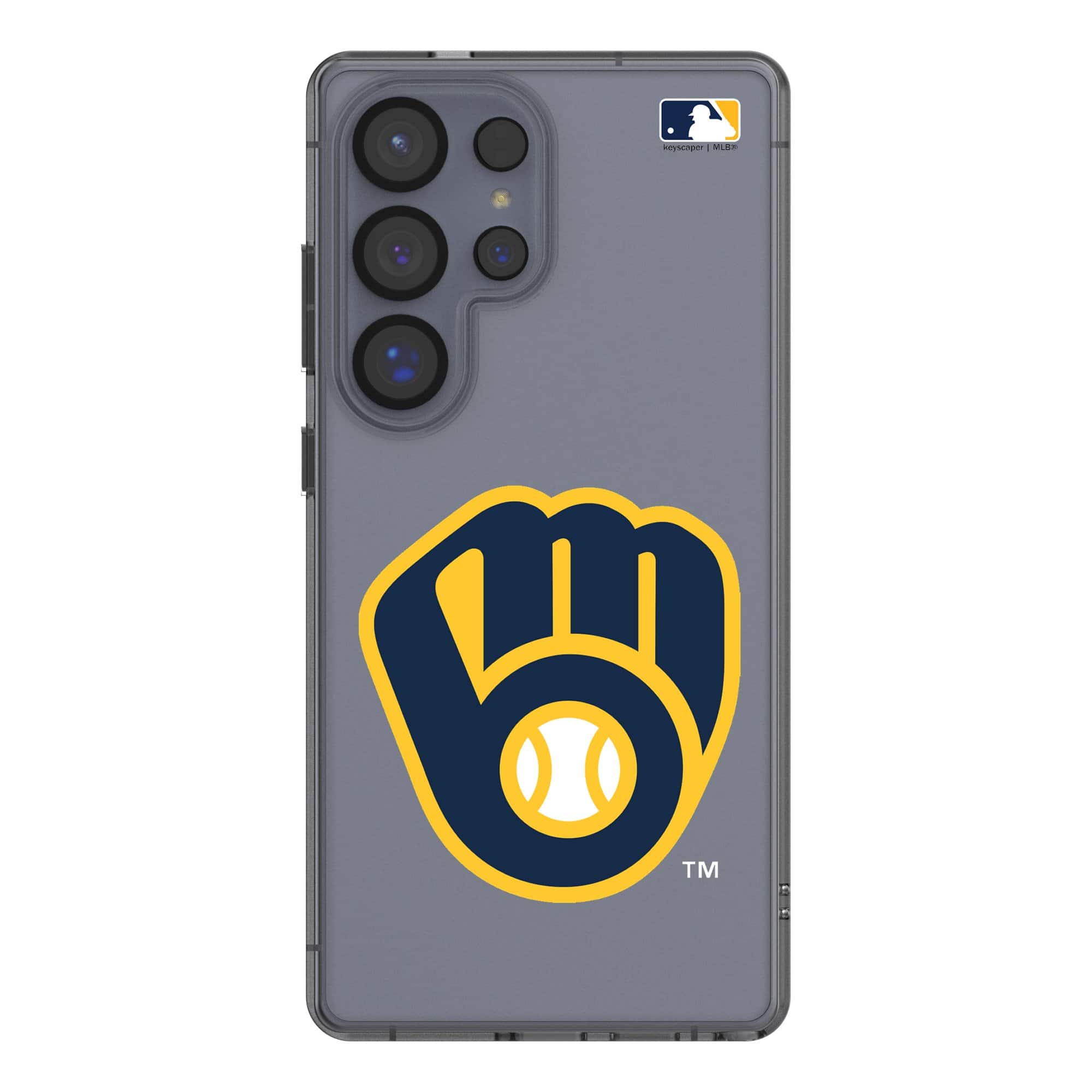 Keyscaper - MLB - Milwaukee Brewers - Galaxy Text Backdrop Clear Case - S23 Plus - Multicolor price history on PriceWatchPro