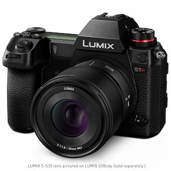 Panasonic LUMIX S Series Camera Lens, 35mm F1.8 L Mount Lens for Panasonic LUMIX S Series Camera Lens, 35mm F1.8 L Mount Lens for