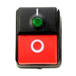HQRP - On-Off Power Switch 4-Pin for Ryobi RY-14122 RY-141600 RY-141900 Pressure Washer Replacement - Black
