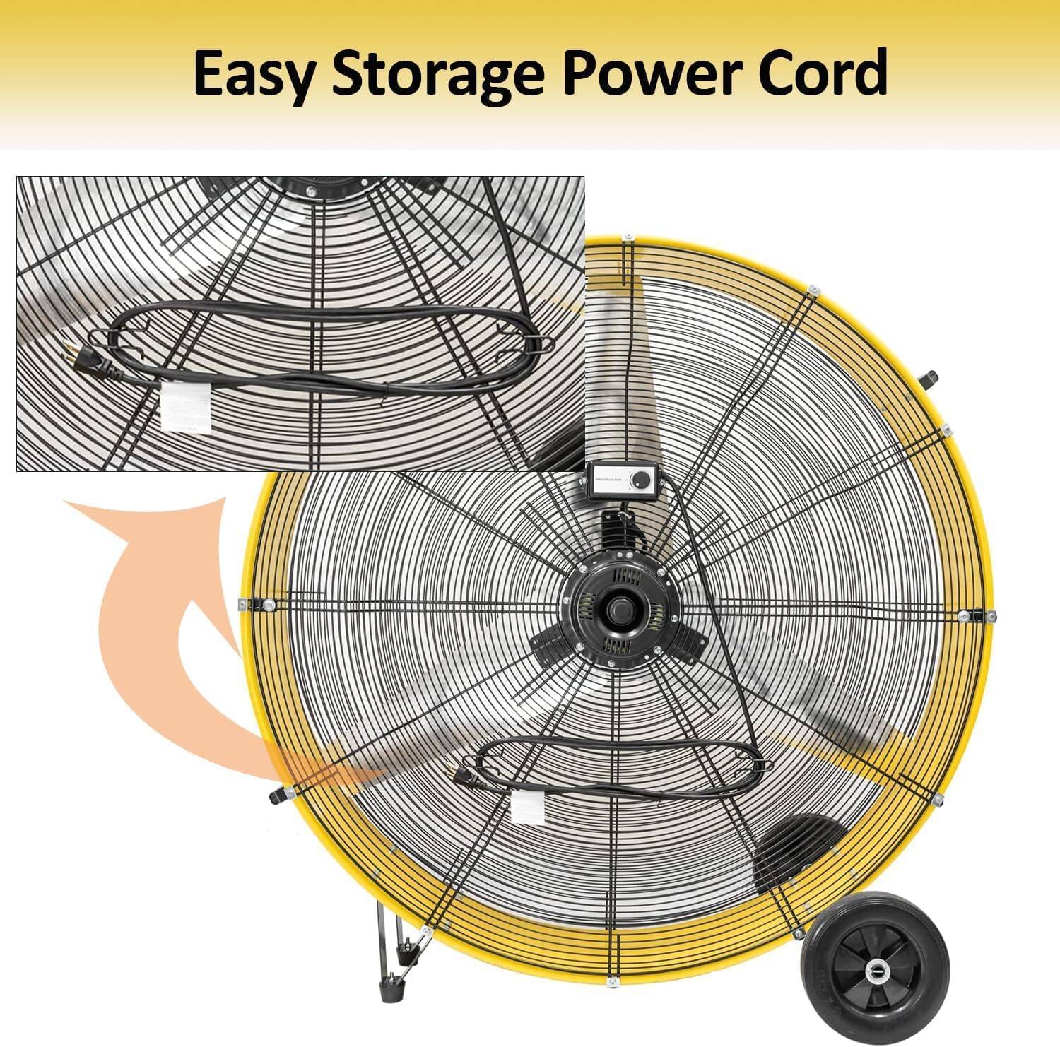 Easy Storage Power Cord