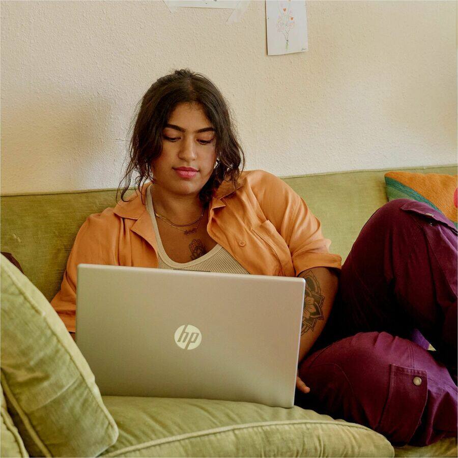 Alt View 5. HP - HP 15-fd0000 15-fd0965nr 15.6" Notebook - Full HD - Intel Core i7 13th Gen i7-1355U - 16 GB - 512 GB SSD - Natural - Natural Silver.