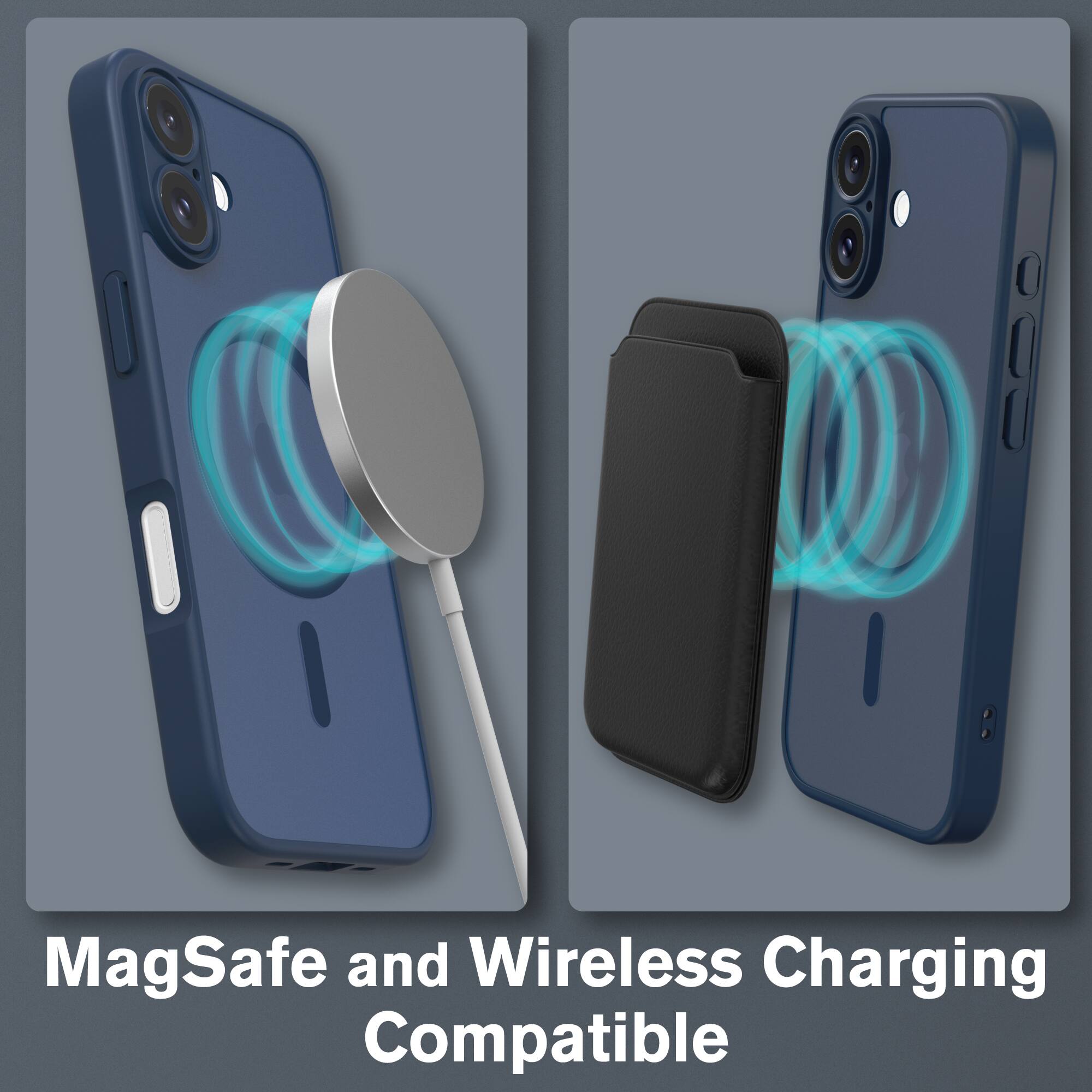 MagSafe and Wireless Charging Compatible
