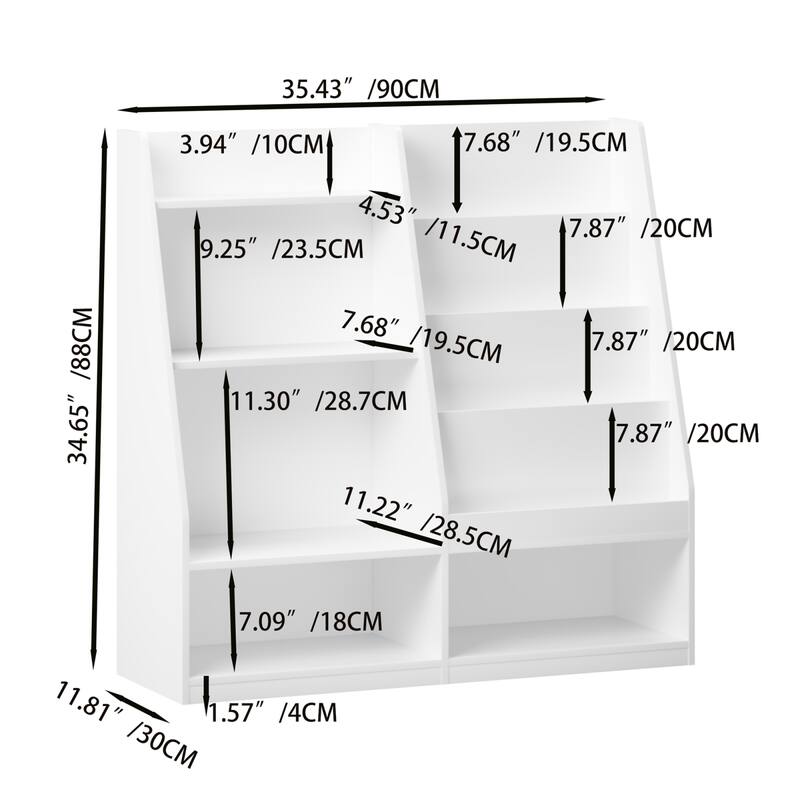 35.43" / 90CM  
3.94" / 10CM  
7.68" / 19.5CM  
34.65" / 88CM  
4.53" / 11.5CM  
9.25" / 23.5CM  
7.68" / 19.5CM  
11.30" / 28.7CM  
11.22" / 28.5CM  
7.87" / 20CM  
7.87" / 20CM  
7.87" / 20CM  
7.09" / 18CM  
11.81" / 30CM  
1.57" / 4CM