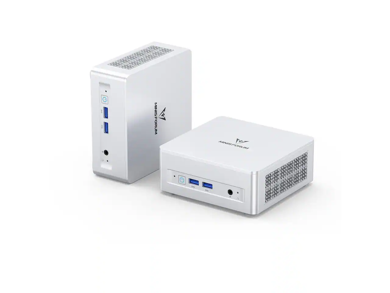 Minisforum - UM750L Slim Mini PC, AMD Ryzen 5 7545U, 16GB Memory, 1TB SSD, Windows 11 Pro - Silver