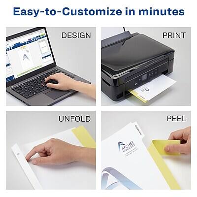 Easy-to-Customize in minutes

DESIGN  
PRINT  
UNFOLD  
PEEL