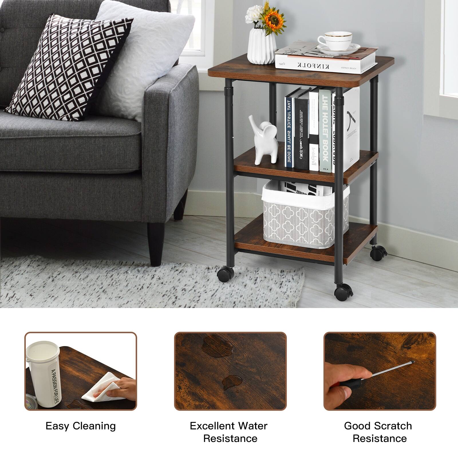 - KINFOLK TAMT JUSTICE SMALL DE DOHE
- I fralderad THE HOTEL BOOK
- Easy Cleaning
- Excellent Water Resistance
- Good Scratch Resistance