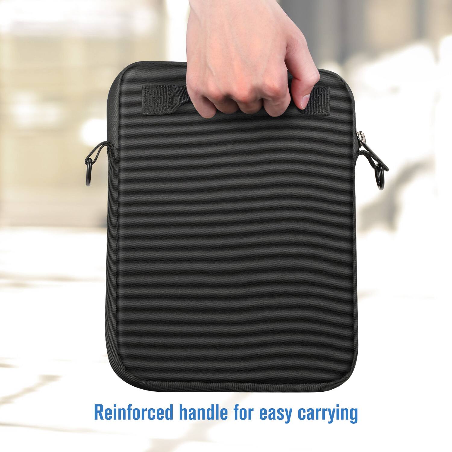 Reinforced handle for easy carrying