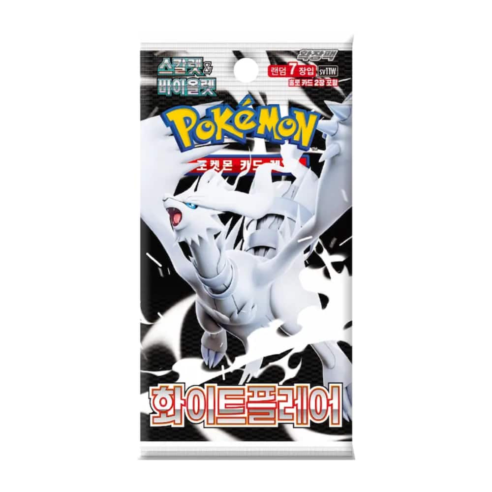 Korean Pokémon TCG: Scarlet & Violet White Flare Booster Pack price history on PriceWatchPro