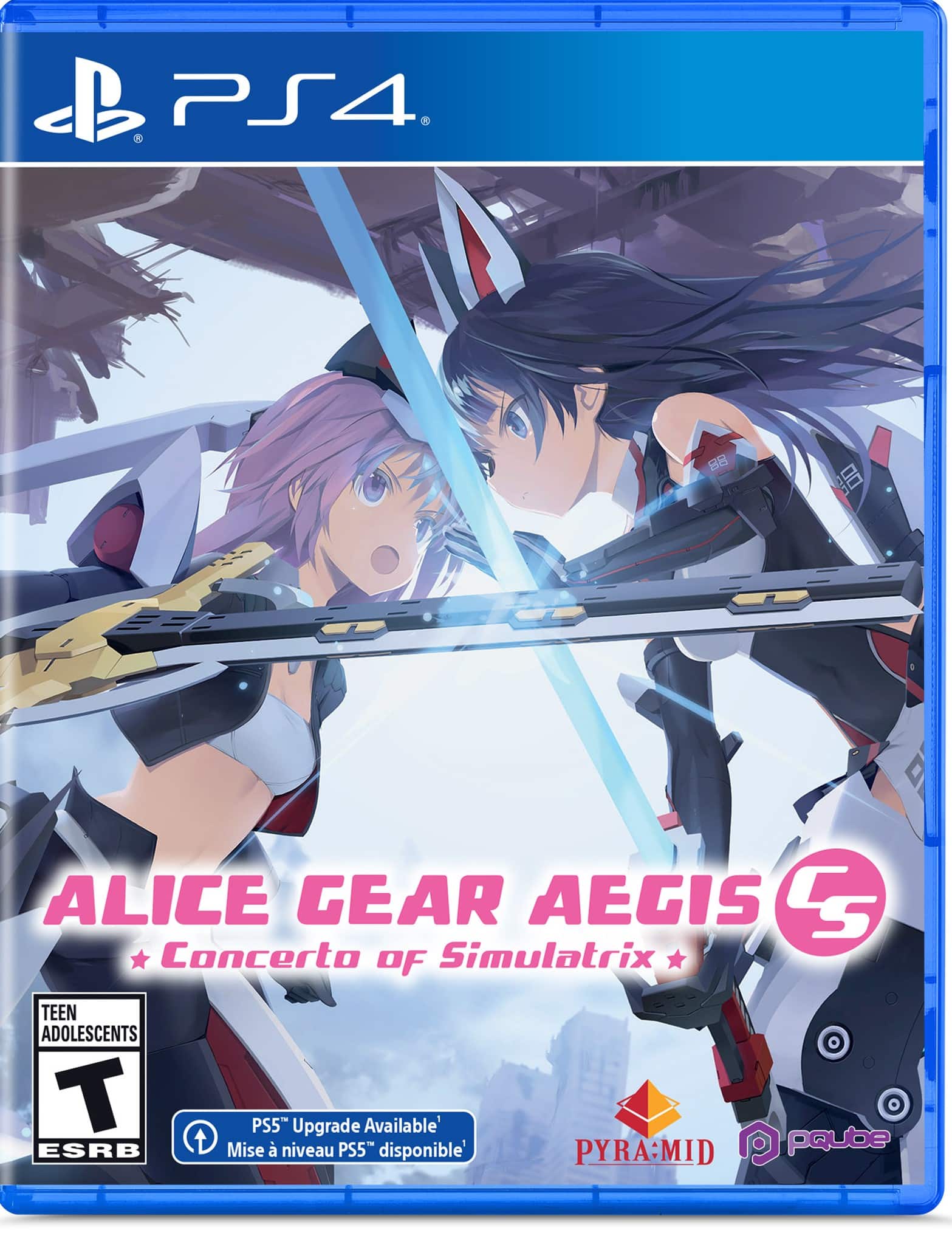 Front. PQube - Alice Gear Aegis CS: Concerto of Simulatrix.