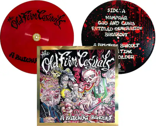 **The Old Firm Casuals**
**Side A:**
- Hampirab
- God and Guns
- Entitled Generation
- Breakout
- A Butcher's Banquet
- Time Older
**A Butcher's Banquet**