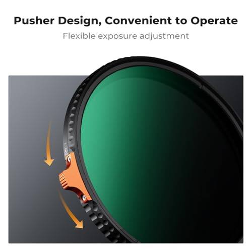 Pusher Design, Convenient to Operate  
Flexible exposure adjustment