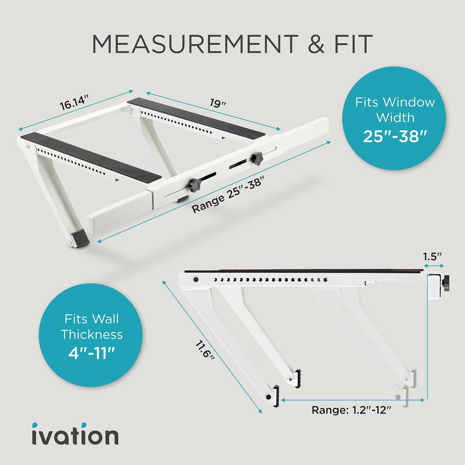 Ivation Window AC Mounting Bracket 19