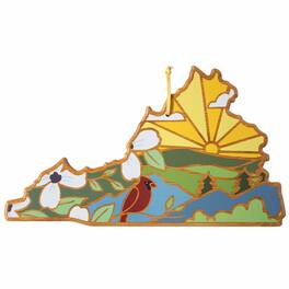 Totally Bamboo - Virginia Cutting Board with Artwork by Summer Stokes