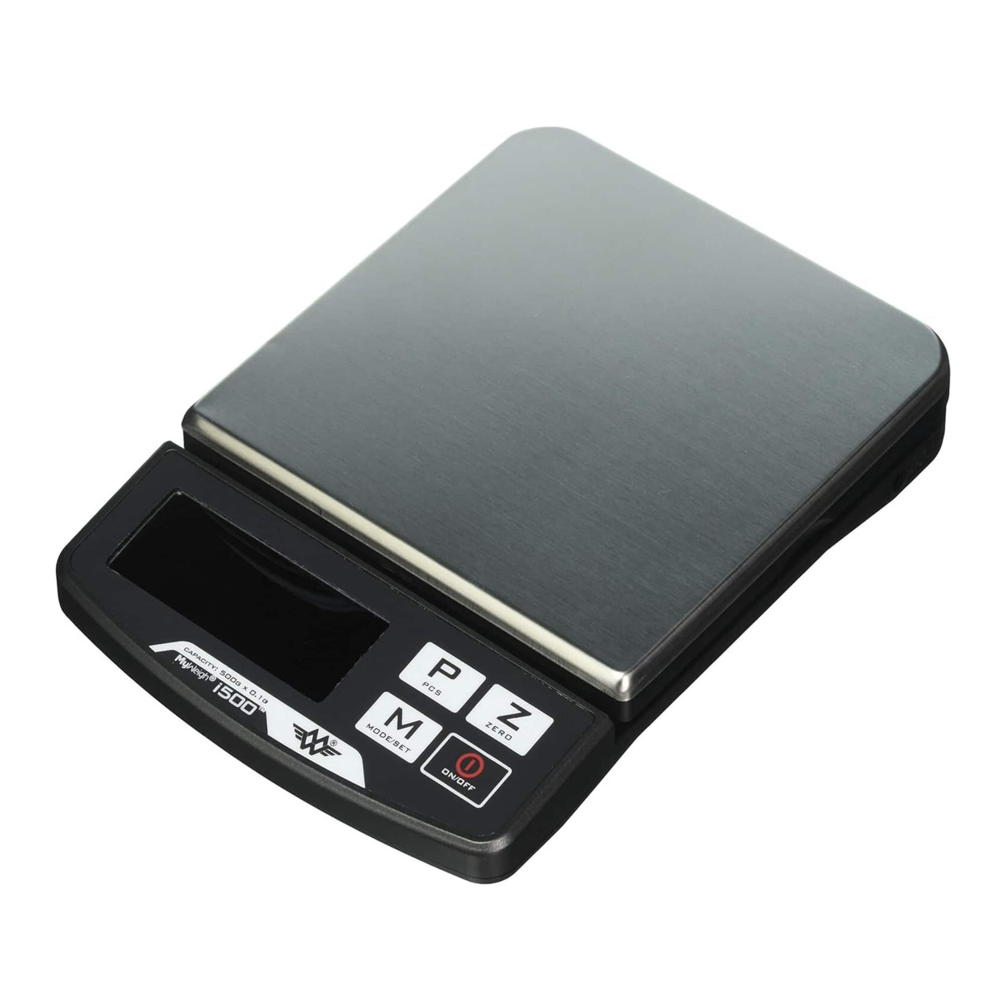 My Weigh - iBalance i500 Kitchen Scale with Bowl, Backlit Display and AC Adapter