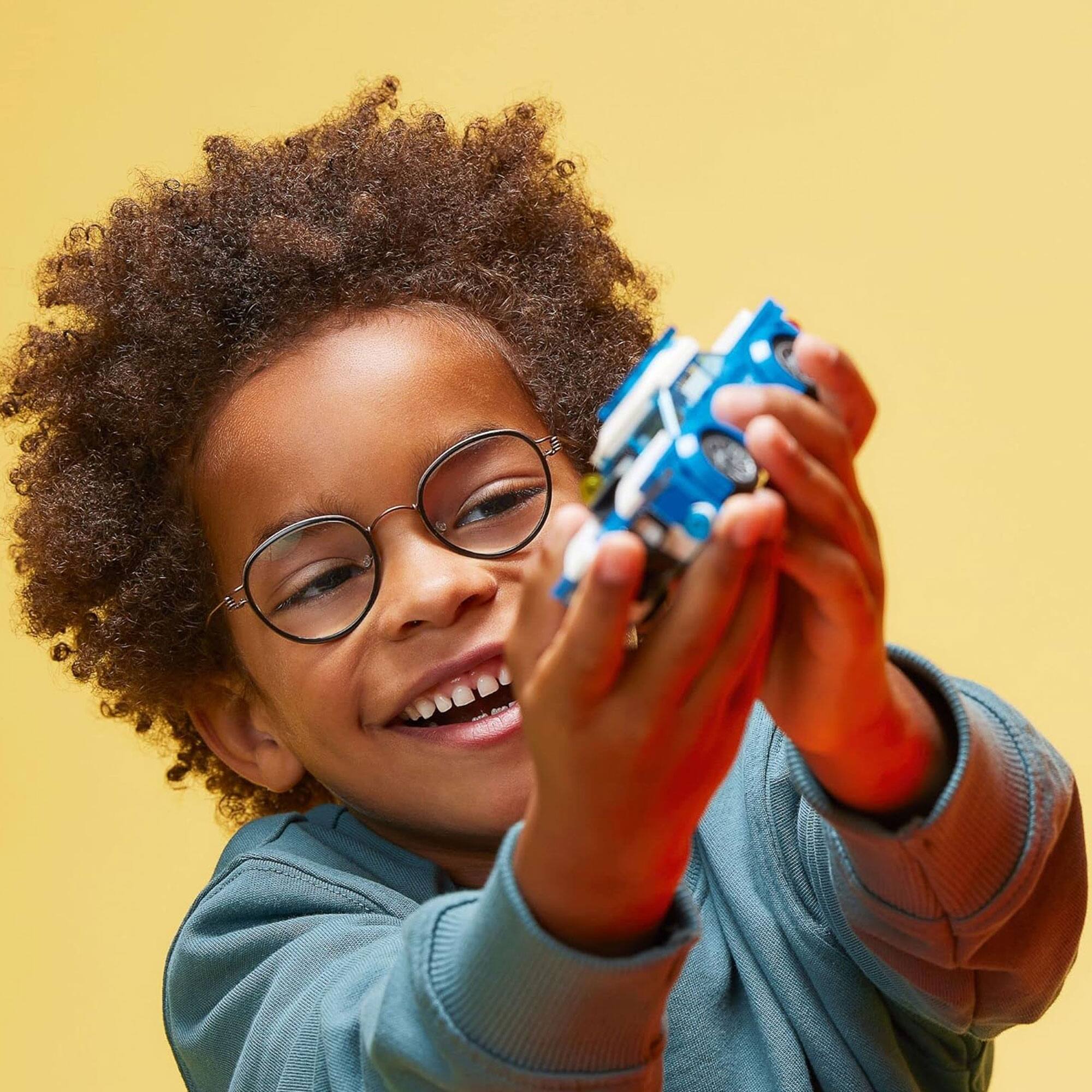 Alt View 7. LEGO - LEGO City Police Car and  Motorcycle Chase Building Toy with with Officers and Crook Minifigures, Gift Idea.