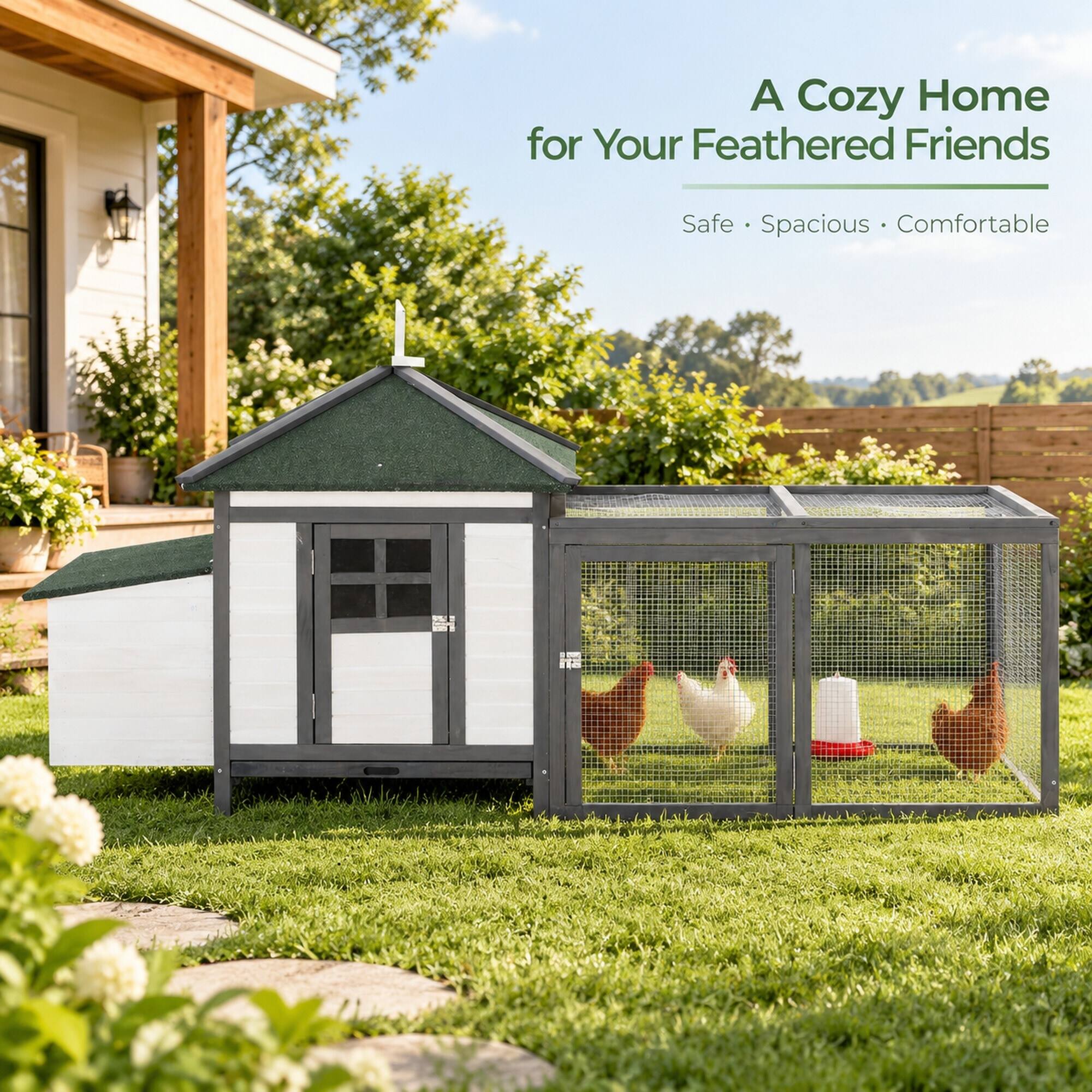 A Cozy Home for Your Feathered Friends  
Safe • Spacious • Comfortable