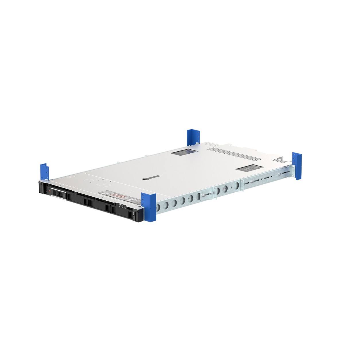Alt View 1. RackSolutions - RackSolutions 1U Cobra 110-A Dry Slide Rail for Dell - Black.