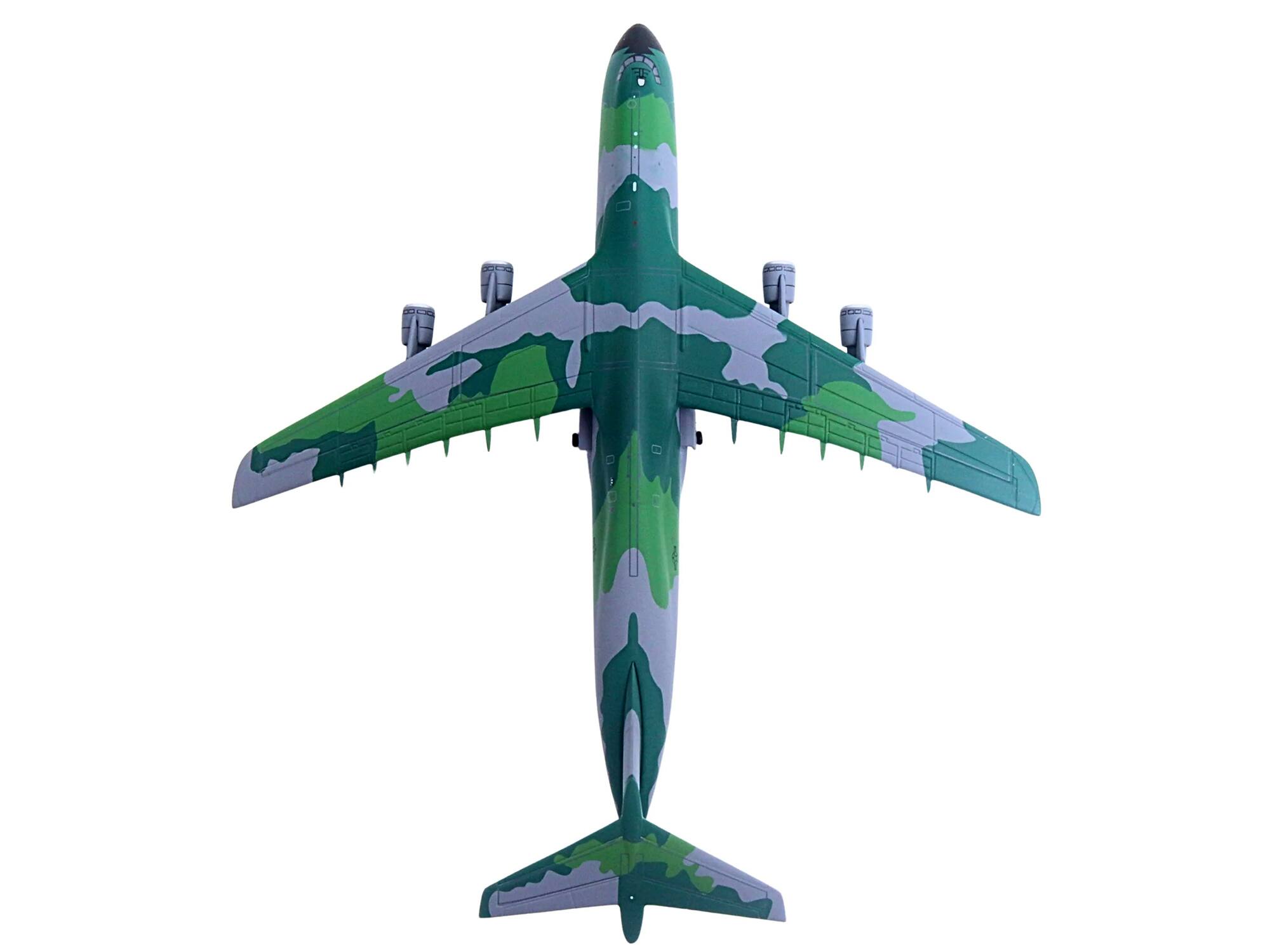 Alt View 4. GeminiJets - Lockheed C-5M Super Galaxy Transport Aircraft "NY Air National Guard" US Air Force Camouflage 1/400 Model by GeminiJets.