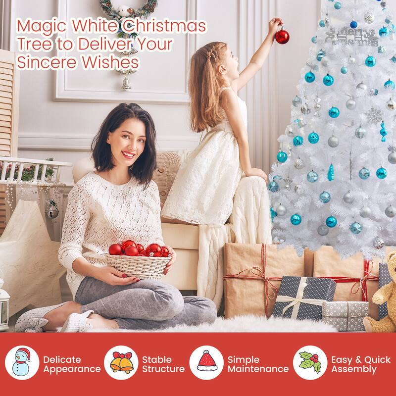 Magic White Christmas Tree to Deliver Your Sincere Wishes

Merry Christmas

Delicate Appearance
Stable Structure
Simple Maintenance
Easy & Quick Assembly