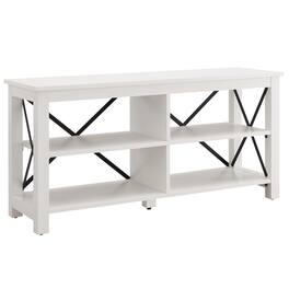 Henn & Hart - Sawyer TV Stand for TVs up to 55" - White