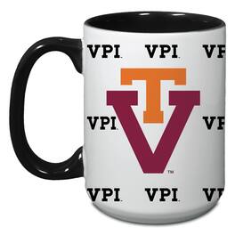 Indigo Falls - Virginia Tech Hokies 15oz. Vintage Repeat Java Mug - Multicolor