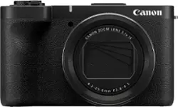 Canon - PowerShot V1 4K Video 24.2-Megapixel Digital Camera - Black - Front_Zoom