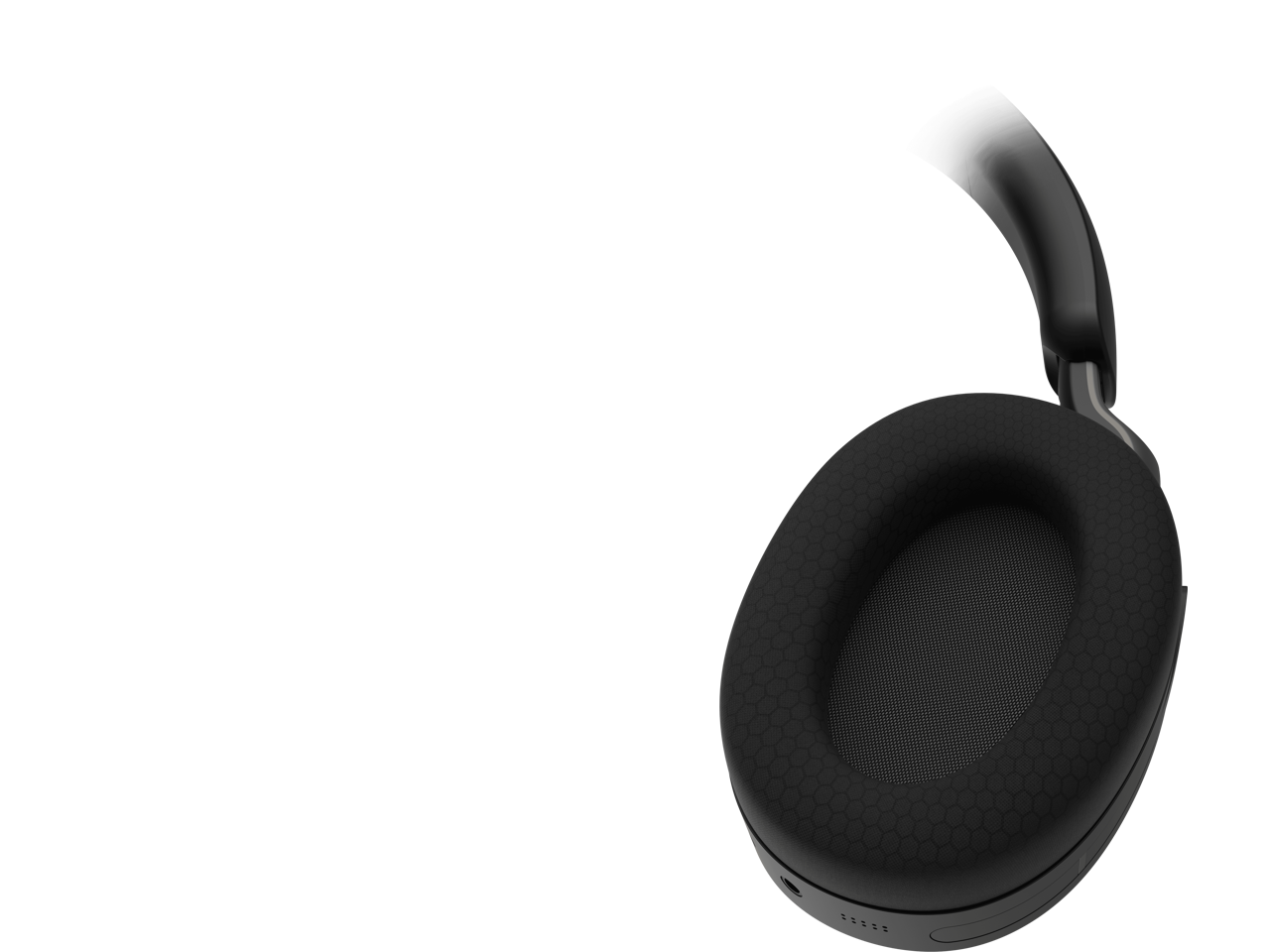 Alt View 9. MSI - MSI MAESTRO 500 W BLACK Wireless Bluetooth Over-the-Ear Headphones with 3.5mm Wired Option - Black - Black.