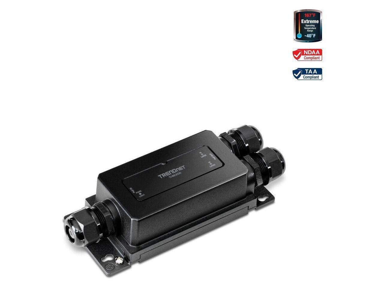 167°F Extreme operating Temperature -40°F  
NDAA Compliant  
TAA Compliant  
TRENDNET  
THME200