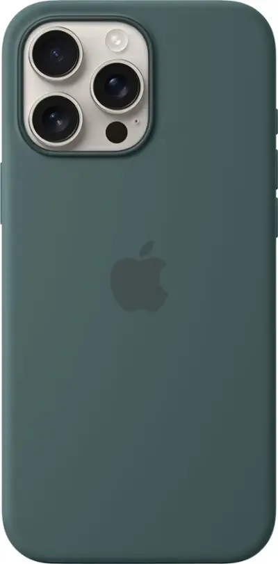 iPhone 16 Pro Max Silicone Case レイクグリーン iPhone 16e Silicone Case - Lake Green - Apple (HK)