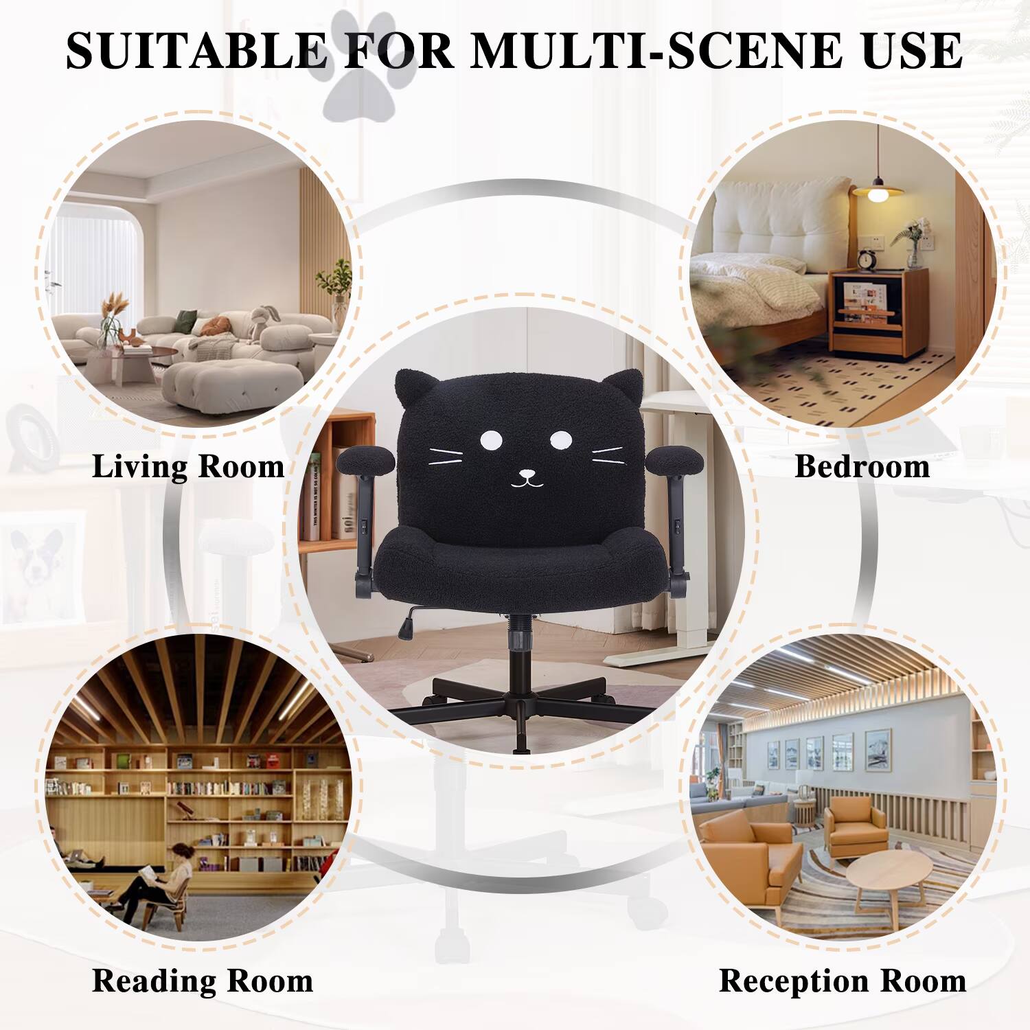 SUITABLE FOR MULTI-SCENE USE

Living Room
Bedroom
Reading Room
Reception Room