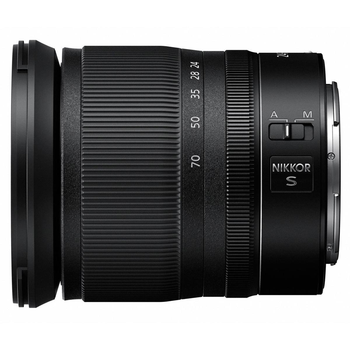 Alt View 8. Nikon - Nikon Z f Mirrorless Camera, Blue with NIKKOR Z 24-70mm f/4 S Lens.