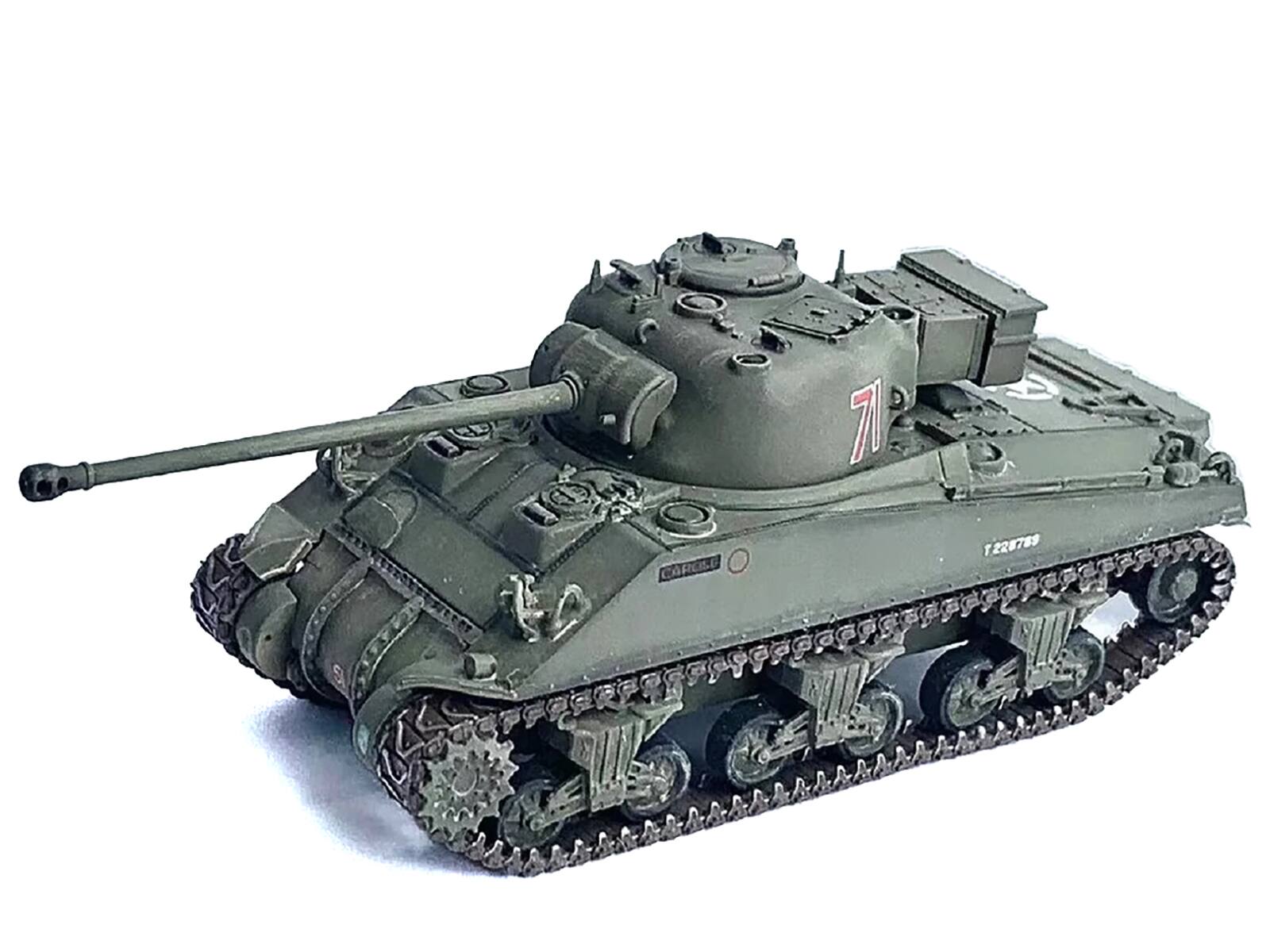 Left. Dragon Models - British Sherman Firefly Vc #71 "13th/18th Royal Hussars Armoured Brigade Normandy France 1944" NEO Dragon Armor 1/72 - Multi.