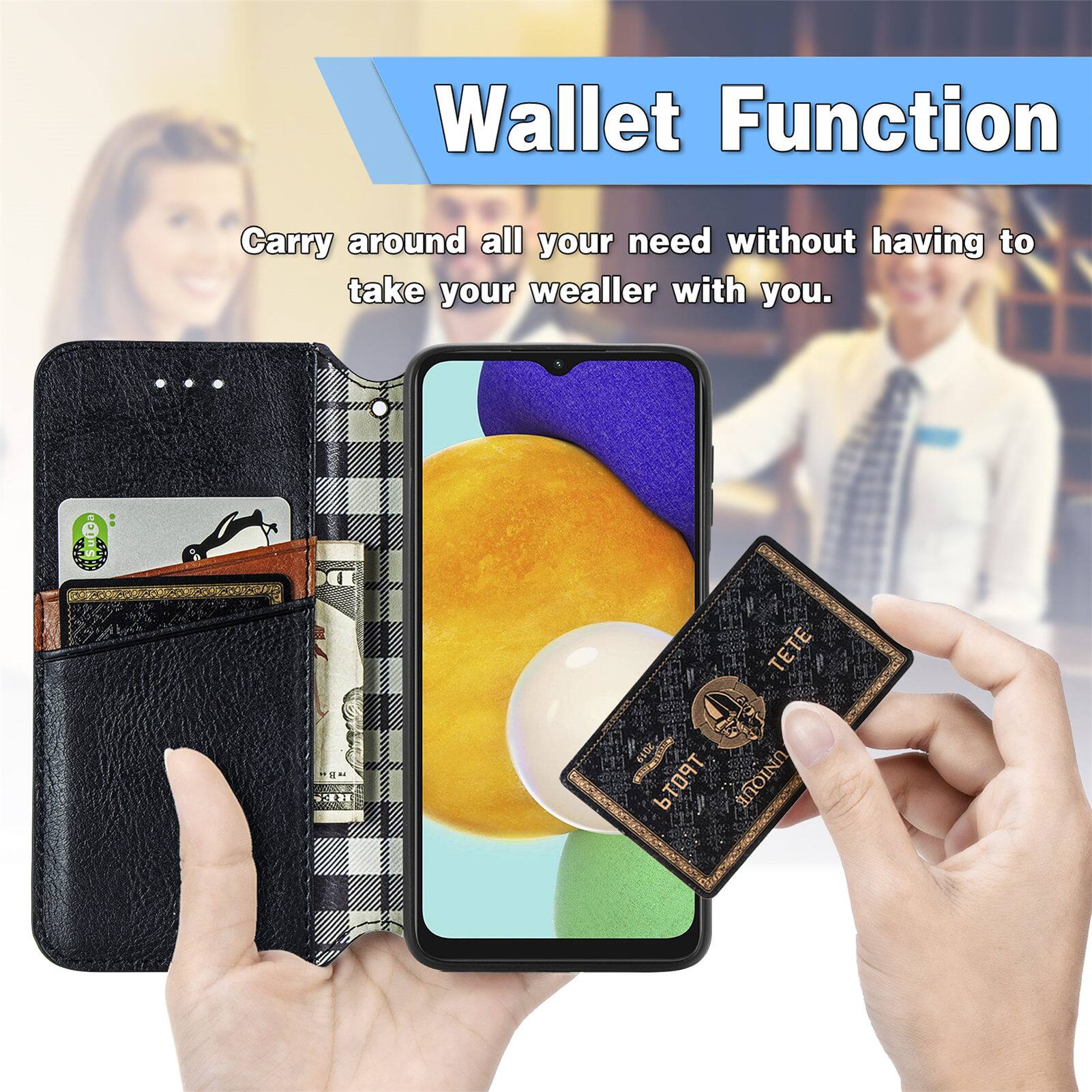 Wallet Function  
Carry around all your need without having to take your wallet with you.  
... I TETE 2019 O UNIQUE