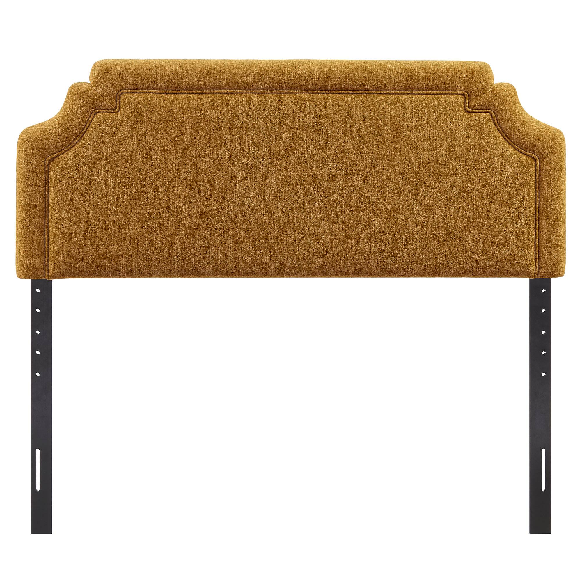 Alt View 2. Modway - Magnolia Upholstered Fabric Headboard by Modway - Copper.