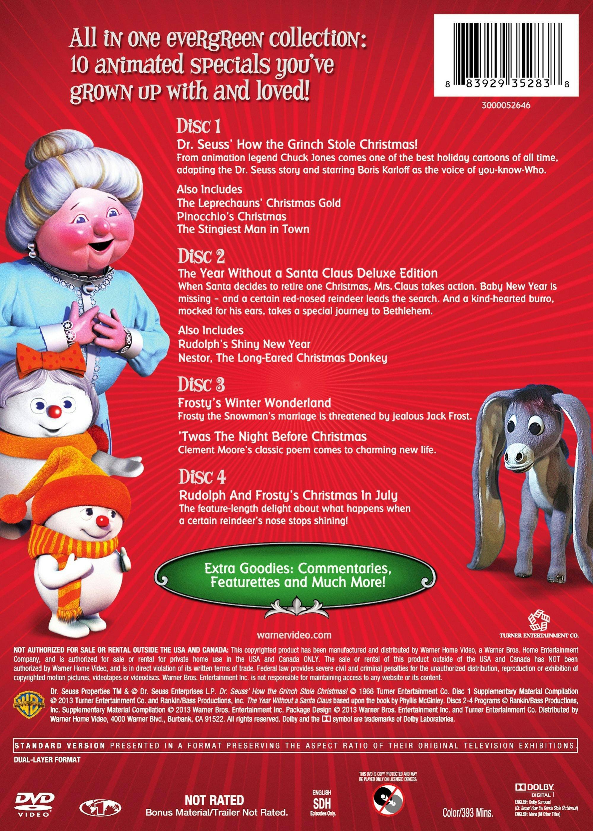 Angle. Classic Christmas Favourites (Box Set) [DVD].