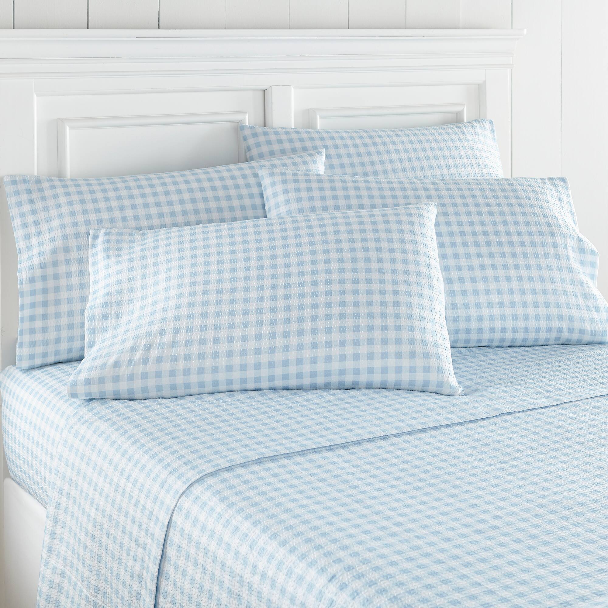 Gingham Blue