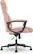 Alt View 17. Serta - Connor Upholstered Executive High-Back Office Chair with Lumbar Support - Microfiber - Pink.