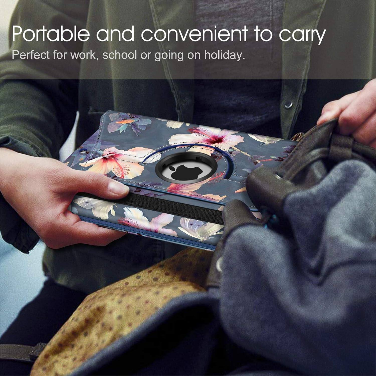 Portable and convenient to carry  
Perfect for work, school or going on holiday.