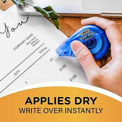 You  
COMPANY NAME: Jack Smith  
ADDRESS: 123 Main St, Anytown, USA  
PHONE: 555-1234  
QTY: 1  
TOTAL: $1  
BIC Wite-Out EZconnect $120  
APPLIES DRY  
WRITE OVER INSTANTLY