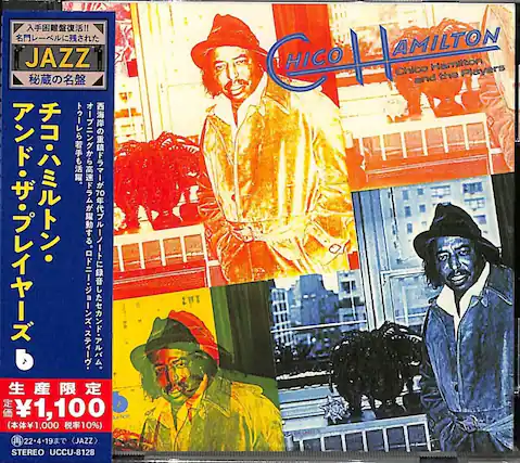 JAZZ
70
1,100 Note (1,000 10%)
22419 (JAZZ)
STEREO UCCU-8128
CHICO HAMILTON
Chico Hamilton and the Players
¥1,100
(本体¥1,000 税率10%)
STEREO UCCU-8128